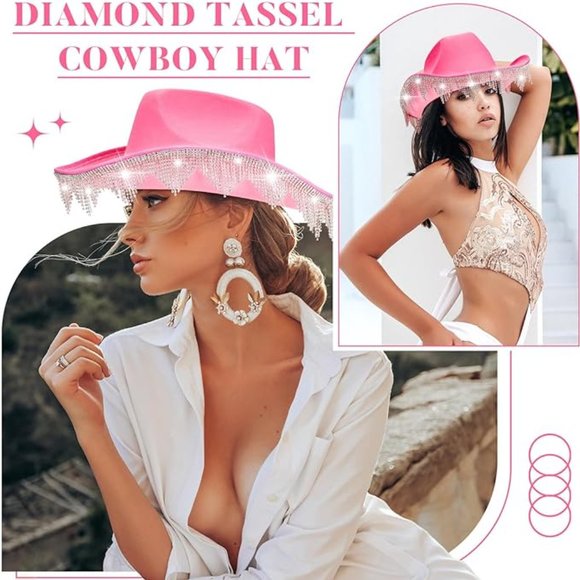 NWT Sparkling Bling Swarovski Rhinestone Barbie Halloween Costume Pink C… - Picture 10 of 11